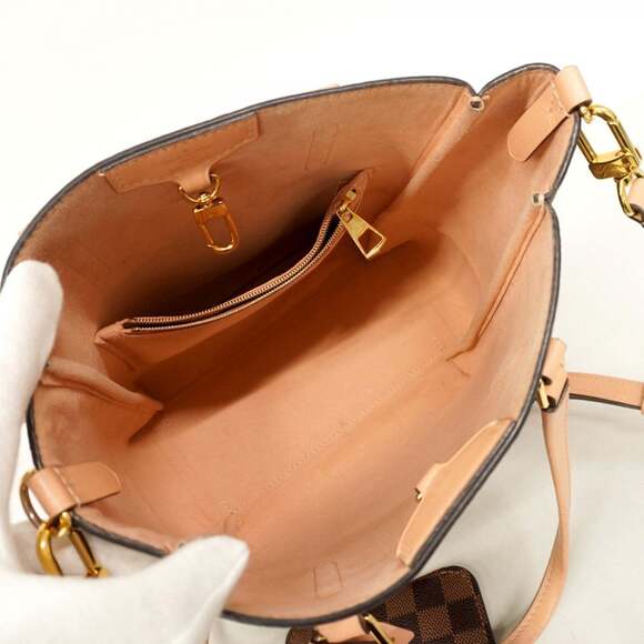 LOUIS VUITTON Brown Damier Pouch - Picture 4 of 12